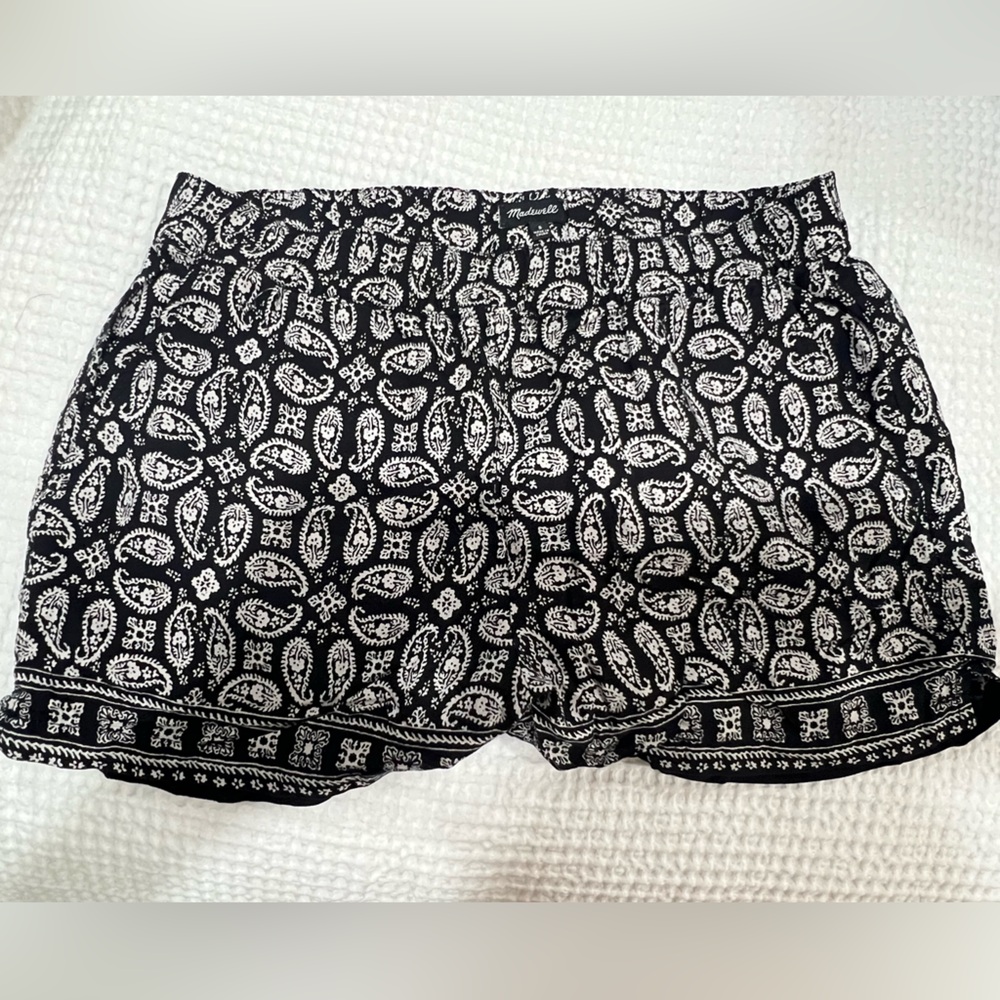 Madewell Paisley Shorts